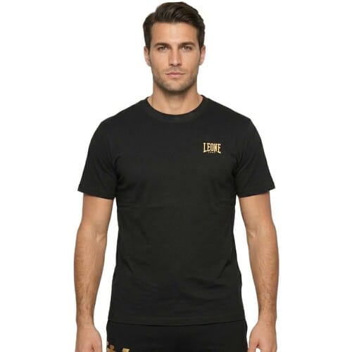 T-shirt Leone 1947 Man T-Shirt Short Sleeves Gold