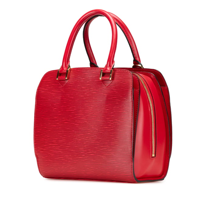 Pochette Epi Leren Handtas