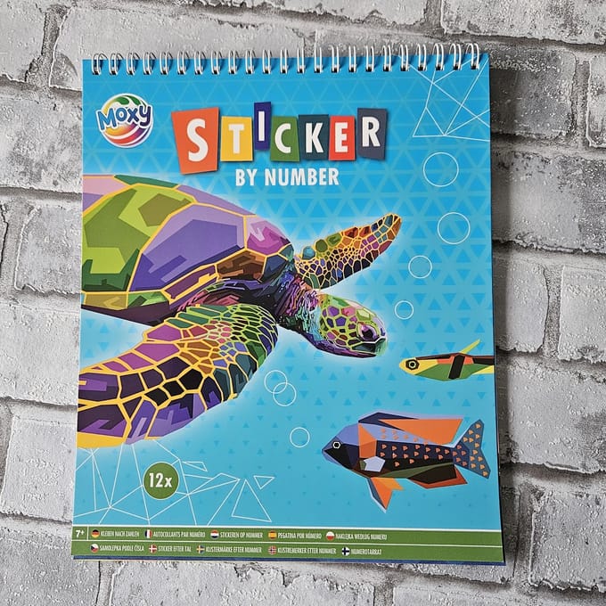 Stickeren op Nummer Dieren