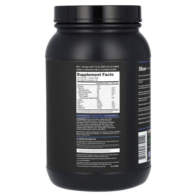 Gezegend, Plantaardig Eiwit, Ghostbusters, Mini Stay Puff Marshmallow, 1,05 kg (1,04 kg)