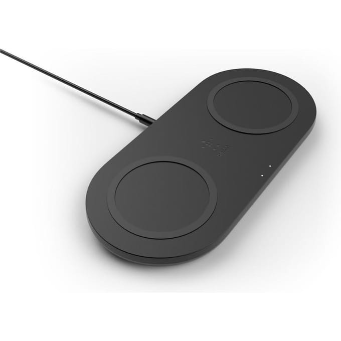 Belkin BOOST CHARGE Dual - Wireless charger + netadapter - Draadloze oplader - 10W - Zwart