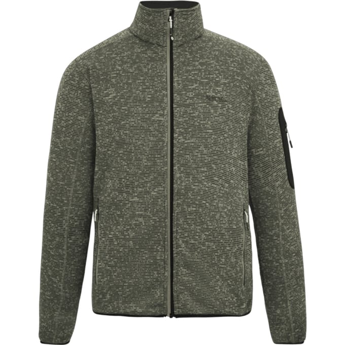 Regatta Heren Newhill Marl Full Zip Fleecejack (Abbeystone)