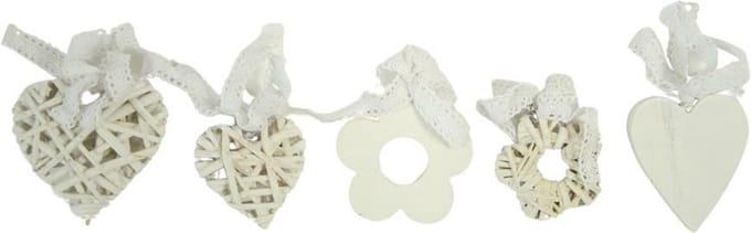 Hangers Hart & Bloem 10 stuks