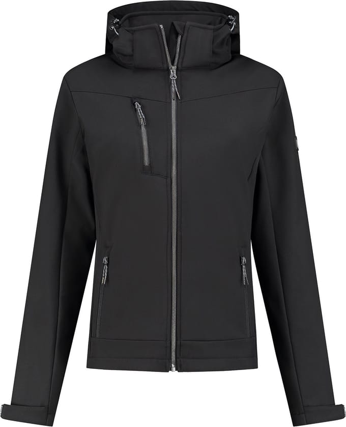 Kjelvik Softshell jas Roxi Zwart