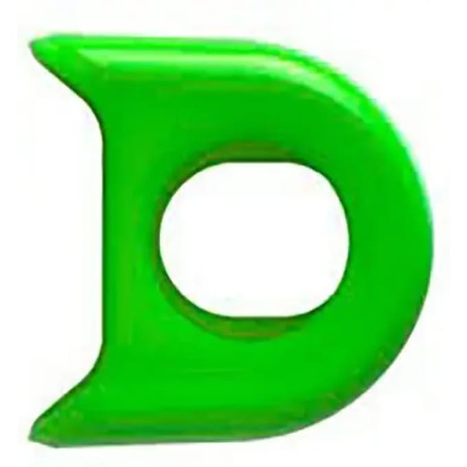 Rotor Kapic Carbon Bumper Set Crankbeschermers Groen
