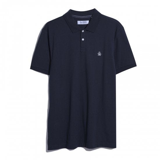 Zwarte polo van het merk Penguin by munsingwear maat L