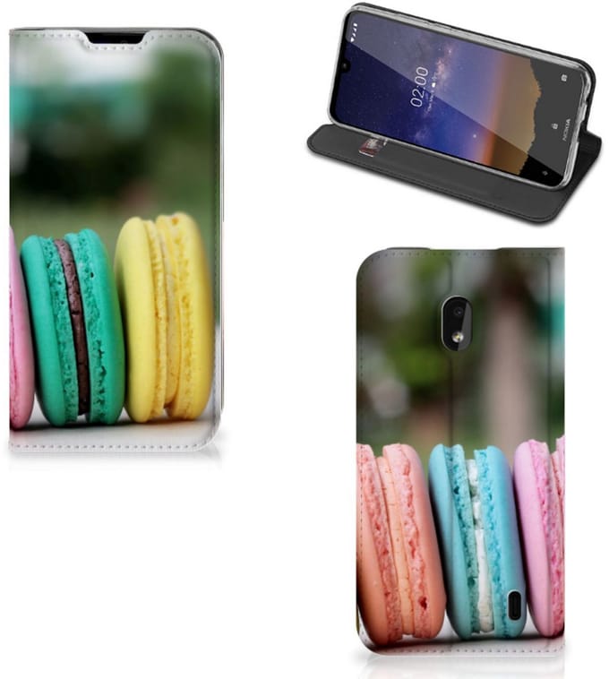Nokia 2.2 Flip Style Cover Macarons