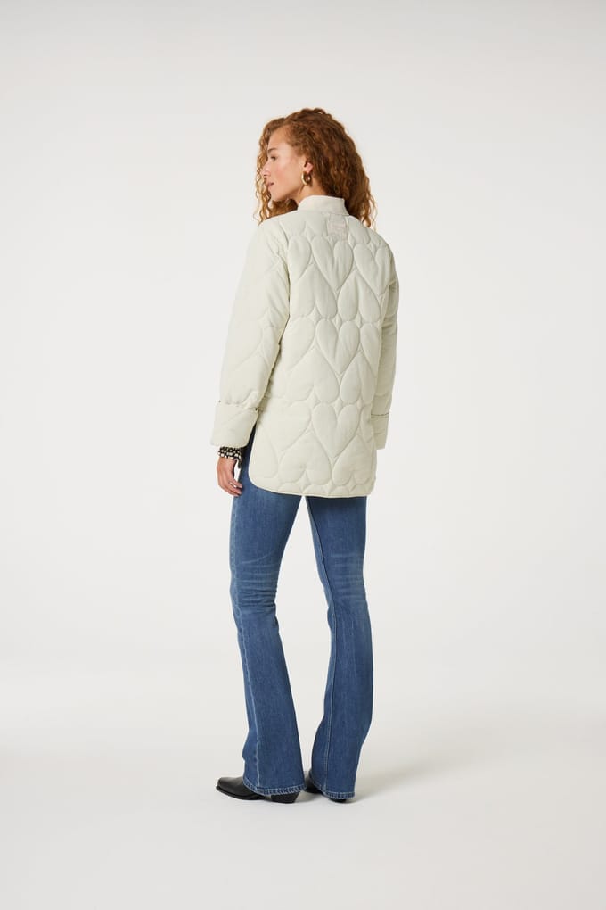 Fabienne Chapot Xander Jacket Cosy White Maat: 40 | Lichte Jassen Outlet | Dames | Wit