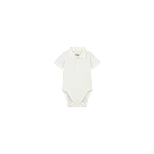 Prénatal romper polo Ivory White 74/80 heren
