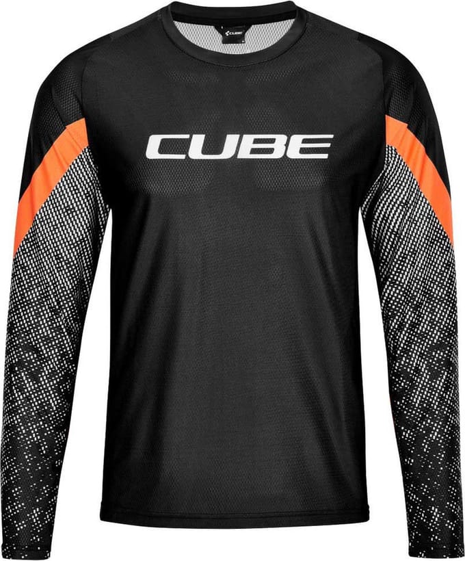 Cube Edge Jersey Met Lange Mouwen Zwart S Man