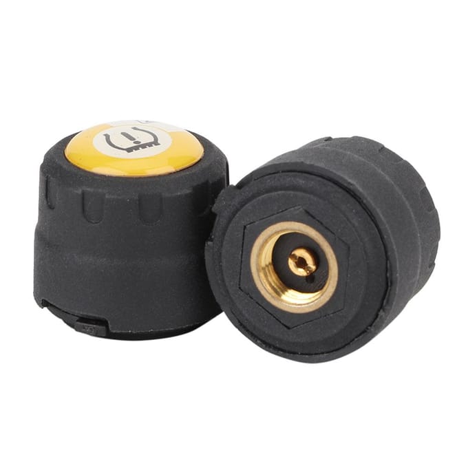 Système de Surveillance de Pression et de Température des Pneus TPMS Moto BT pour iOS Android W Capteur de Pneu white