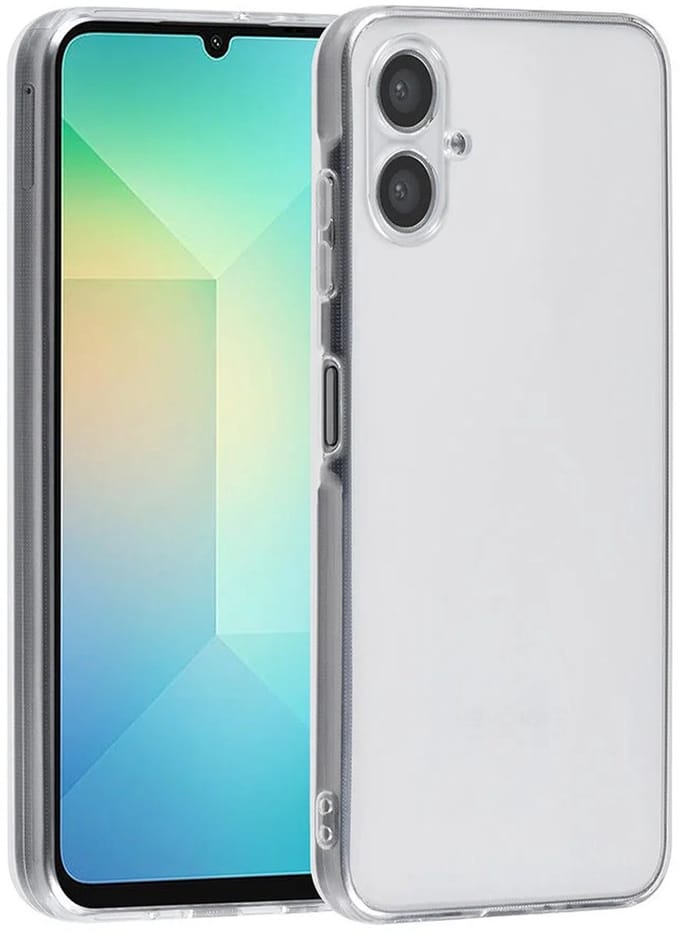 Flexibele achterkant Silicone hoesje Transparant Geschikt voor: Samsung Galaxy A06