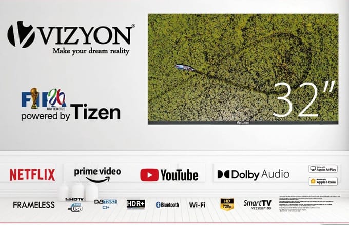 TV 32 inch Vizyon