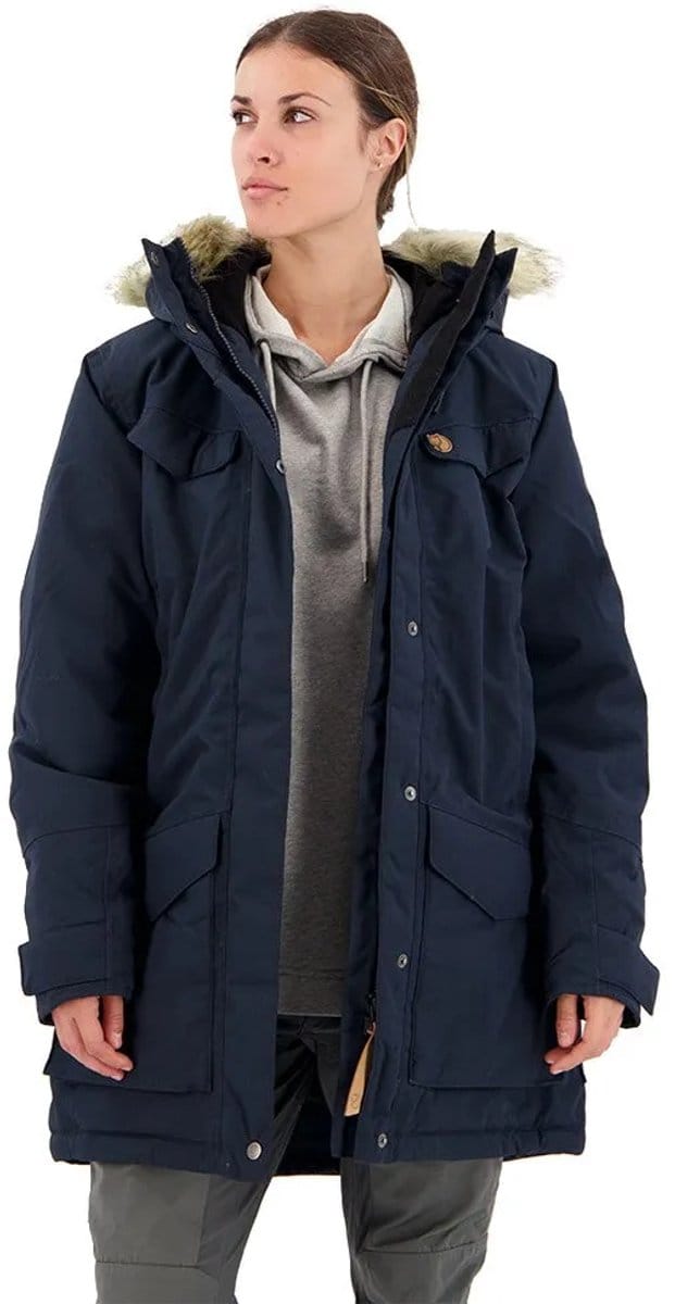 Fjällräven Nuuk Parka Blauw 2XS Vrouw