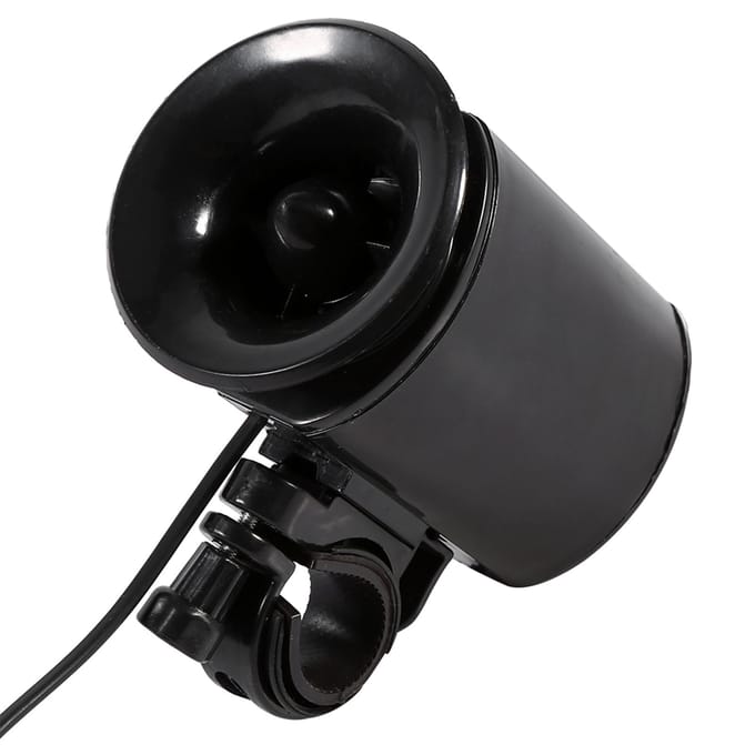 Zwart 6 Luid Geluid Elektronische Hoorn Bel Ring Bel Alarm Luidspreker Fiets Stuur Accessoire black