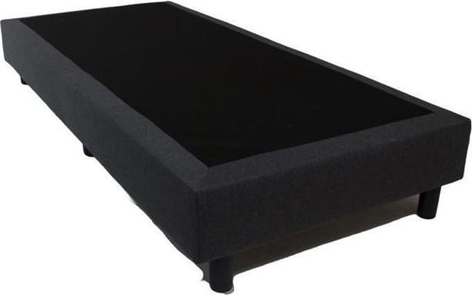 Bed4less Boxspring 90 x 200 cm - Losse Boxspring - Eenpersoons - Antraciet