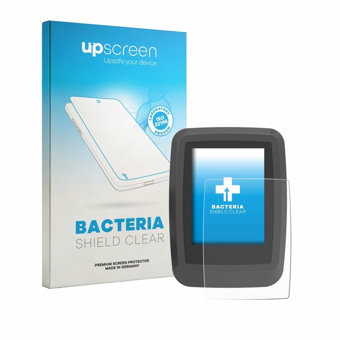 upscreen - Screenprotector voor Ananda D16 TFT-Display - Folie Beschermfolie transparant antibacterieel