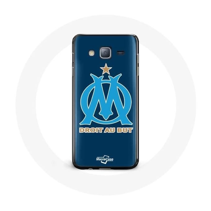 Coque - OM - Galaxy J3 2016 - Souple - Protection - Marseille Bleu bleu