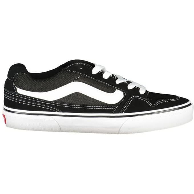 Vans MN Caldrone SUEDE/MESH BLACK/WHITE Unisex Sneakers - BLACK/WHITE