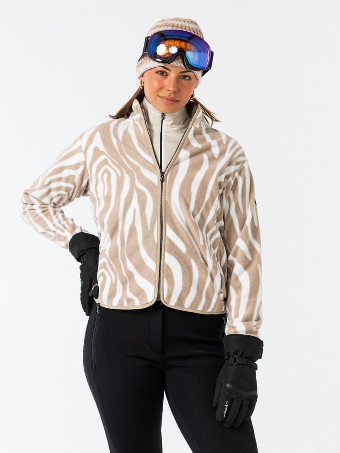 FALCON - oxitane full zip vest - Skivest dames - Zand