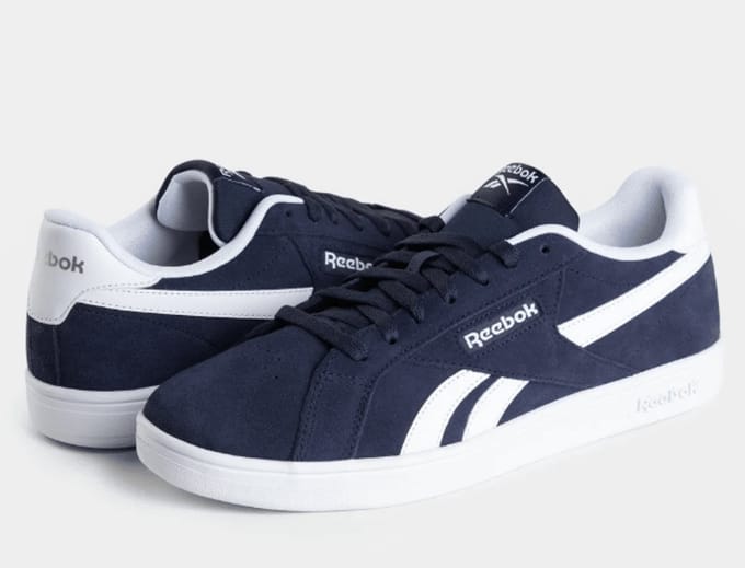 Reebok Heren Court Retro Navy/white | Maat: 41