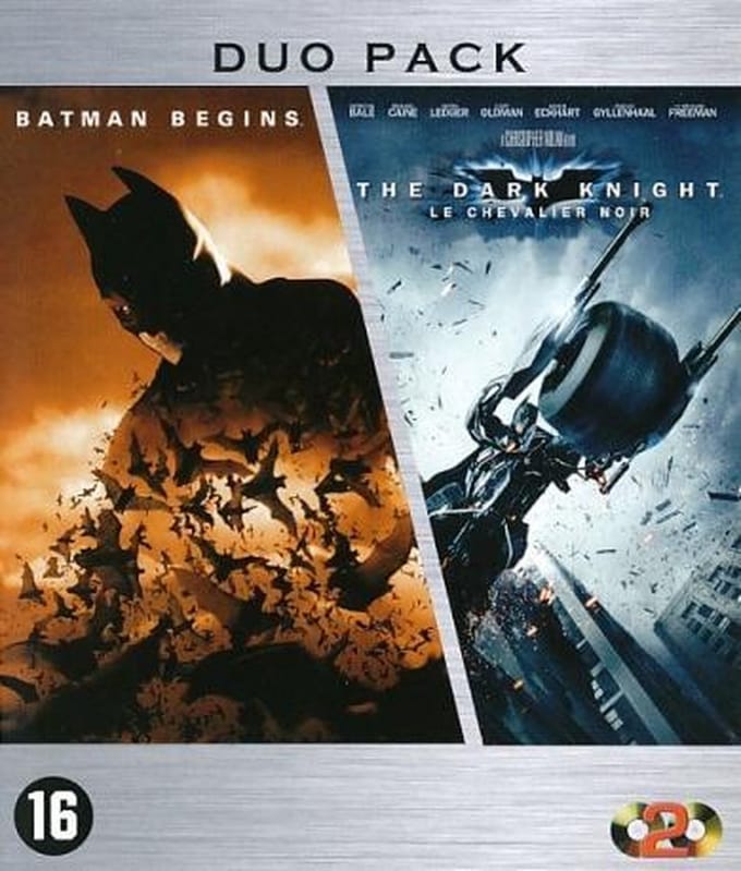 BATMAN BEGINS+DARK KNIGHT /S 2BD BI
