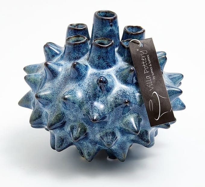 Pickle vaas Blauw 17x17x14,5