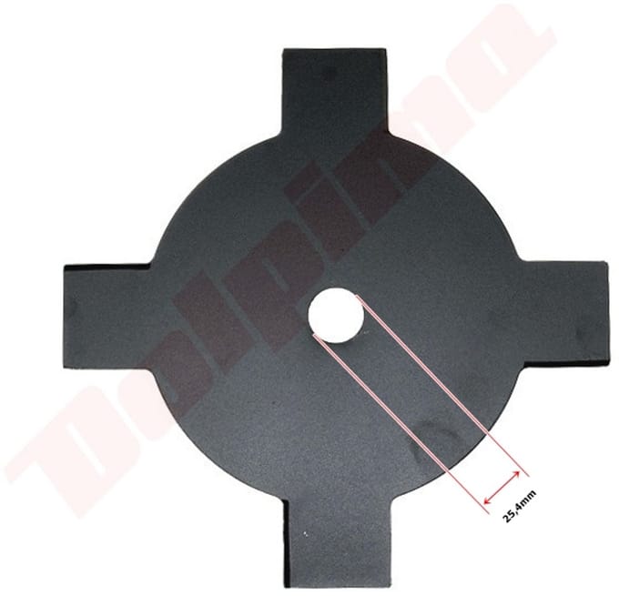Maaimes 4 Tands 25,4 mm voor Chinese Bosmaaier Merk BPC Parts