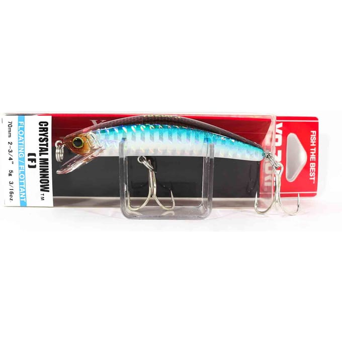 Leurre flottant Yo Zuri Crystal Minnow 70 mm R1122-HSM (1694)