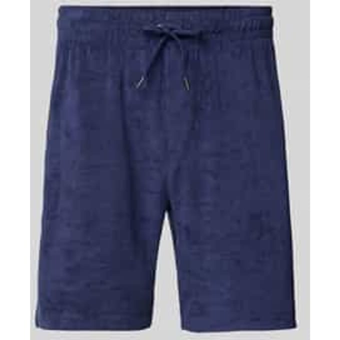 Korte broek van badstof met elastische band