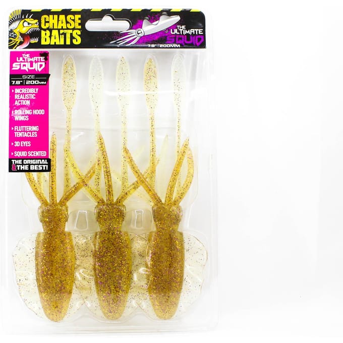 Chasebaits Ultimate Squid 200 mm Zinkende Lure 3 stuks/pak 105 (5324)