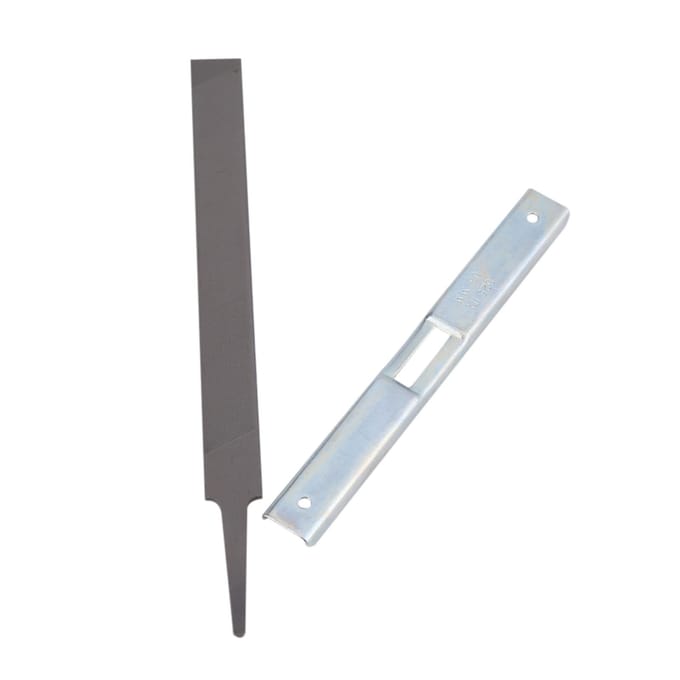 Kettingzaag Slijpgereedschap Set Dieptemeter & Vlakvijl voor Algemene Kettingzaag gray