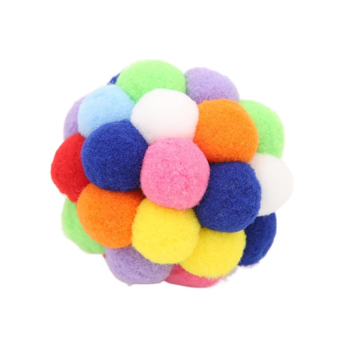 Kattenbal Speelgoed met Belletjes Zacht Kat Interactief Kleurrijk Kattenballen voor Katten Kittens Huisdier red