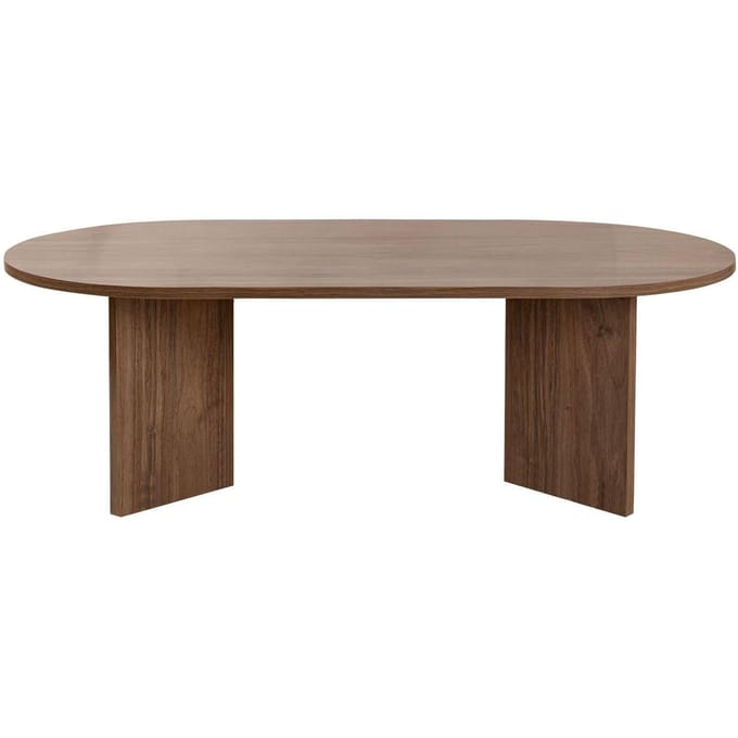 Asir - Salontafel - Walnoot - 119 x 60 x 40 cm (L x B x H)