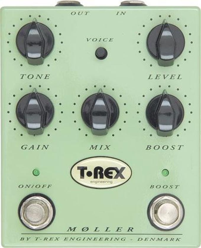 T-Rex Moller 2 classic overdrive pedaal met clean boost