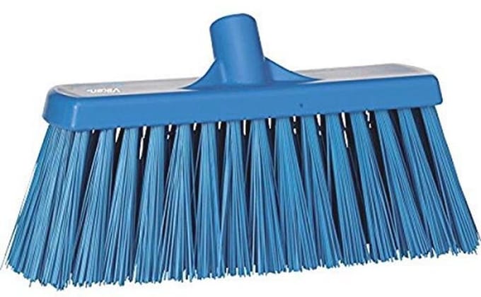 Duurzame Vloerbezem Hoofd voor Zware Taken - Polypropyleen Borstel, Blauw