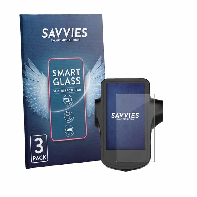 3 Stuks Savvies Screenprotector - geschikt voor Tezeus C6T - beschermfolie glas transparant