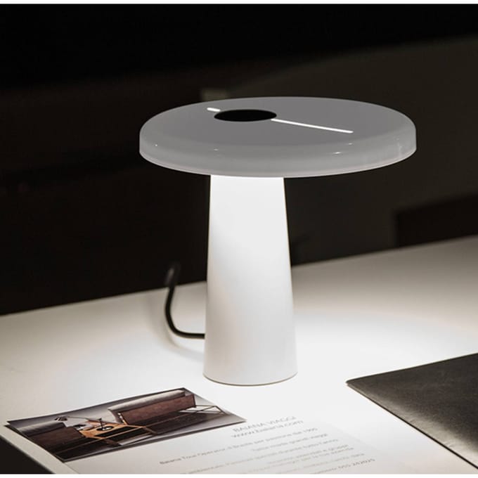 Martinelli Luce Hoop - LED tafellamp in Wit