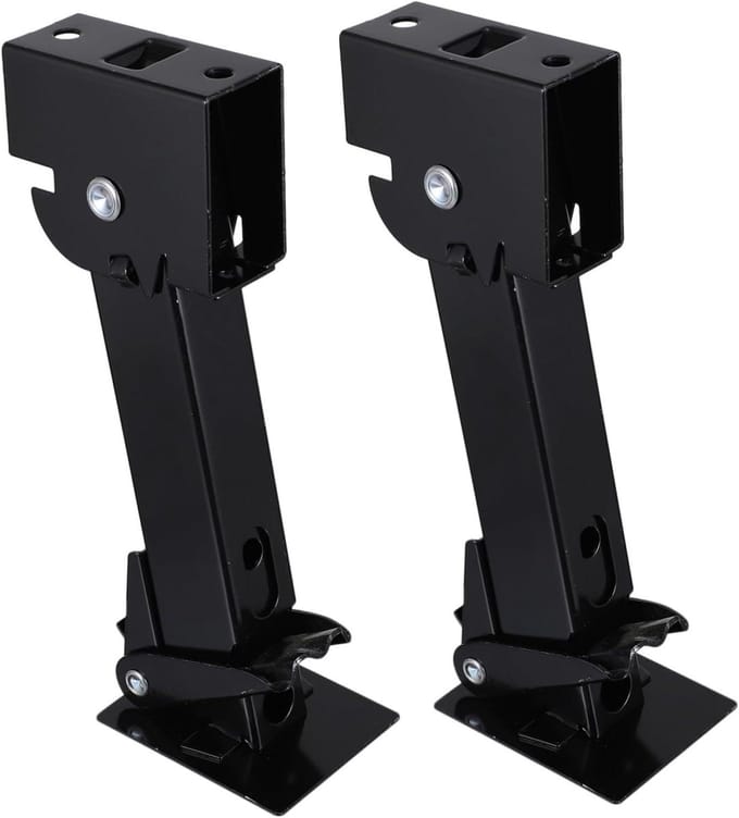 Stabilisator Steunen - Ondersteuning Frames - Voertuig Onderhoud - Verstelbare Hoogte - 28.9 cm Lengte - Zwart