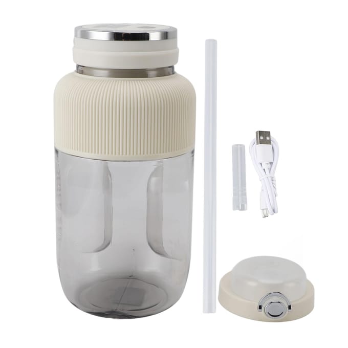 Elektronische Juicerbeker Draadloos Grote Capaciteit Multifunctioneel Draagbare Juicer Blender Wit L(for 6.5-9kg) wit