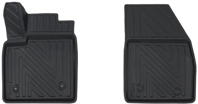 Rubbermatten Ford Focus 2018-heden (voorset) - Premium carbonlook