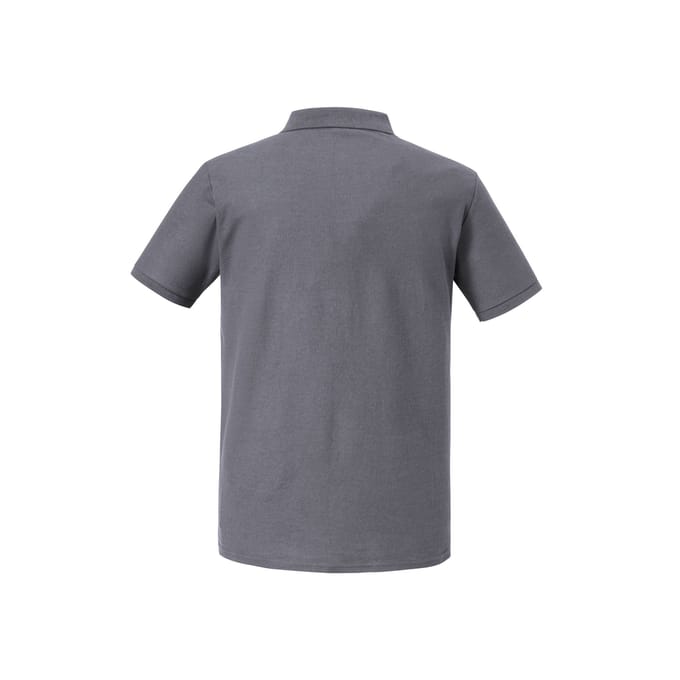 Russell Heren Authentiek Piqué Poloshirt (Konvooi Grijs)
