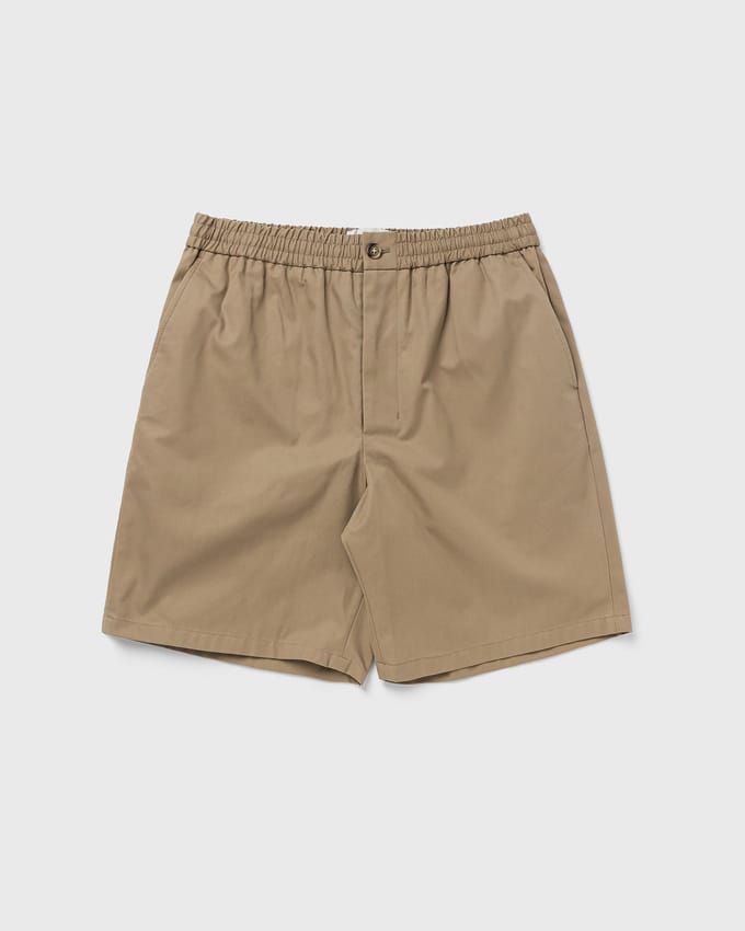 ELASTICATED WAIST SHORTS WITH EMBOSSED AMI DE COEUR