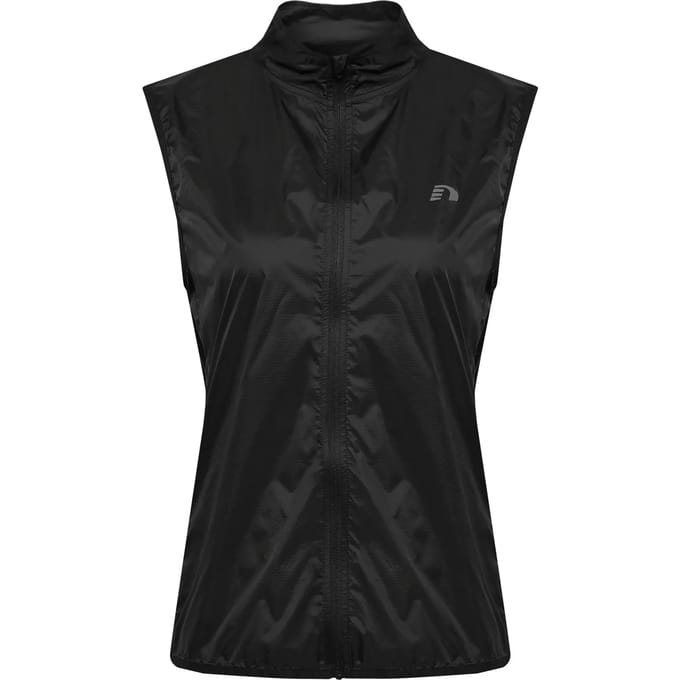 Vouwbare waterdichte mouwloze jas voor dames Newline