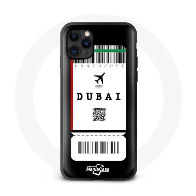 Coque iphone 11 billet d'avion dubai
