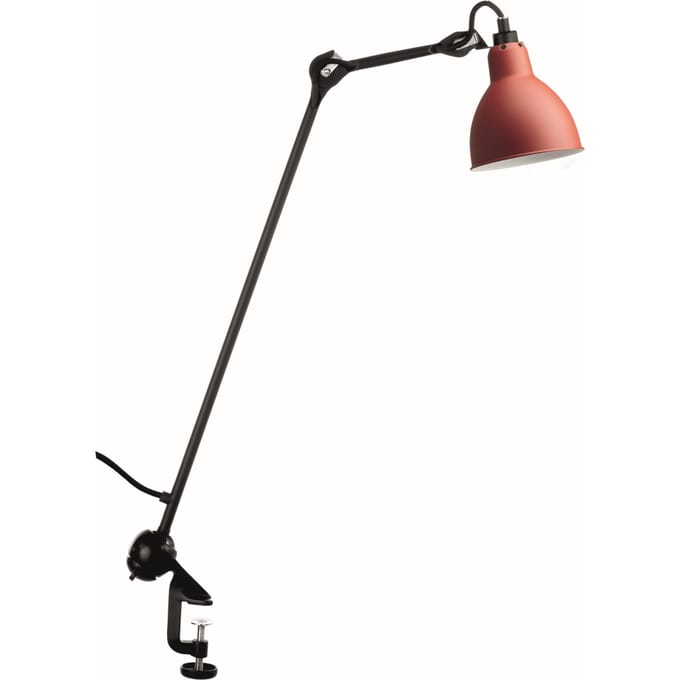 DCWéditions - LAMPE GRAS N°201 klemlamp - rood - rond