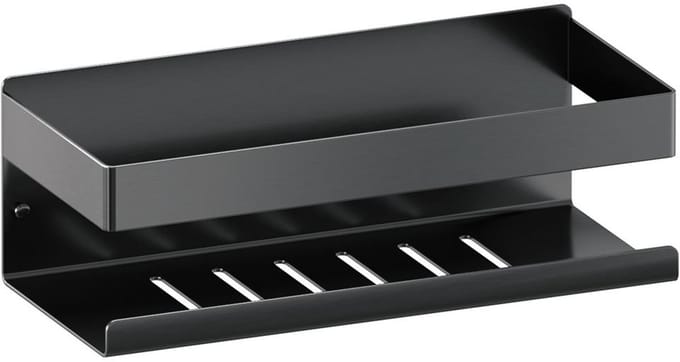 Brauer Doucherek 23 cm - Gunmetal Geborsteld Pvd