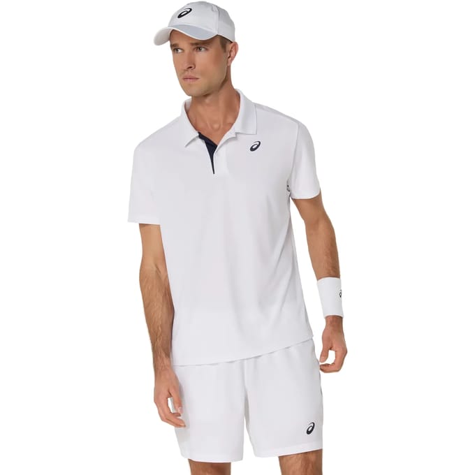 ASICS Court Polo Heren-wit