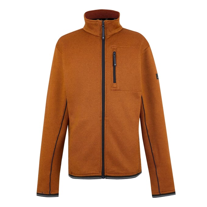 Fleece Heren Hoge Kraag Zippered Chest Pocket Orsan