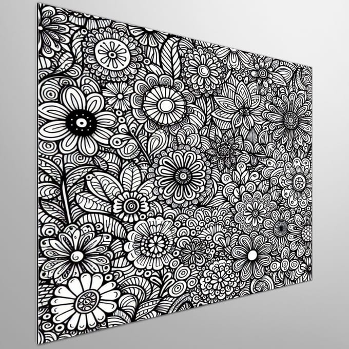 Kunstprint | Wanddecoratie | Dibond | 80 × 80 cm